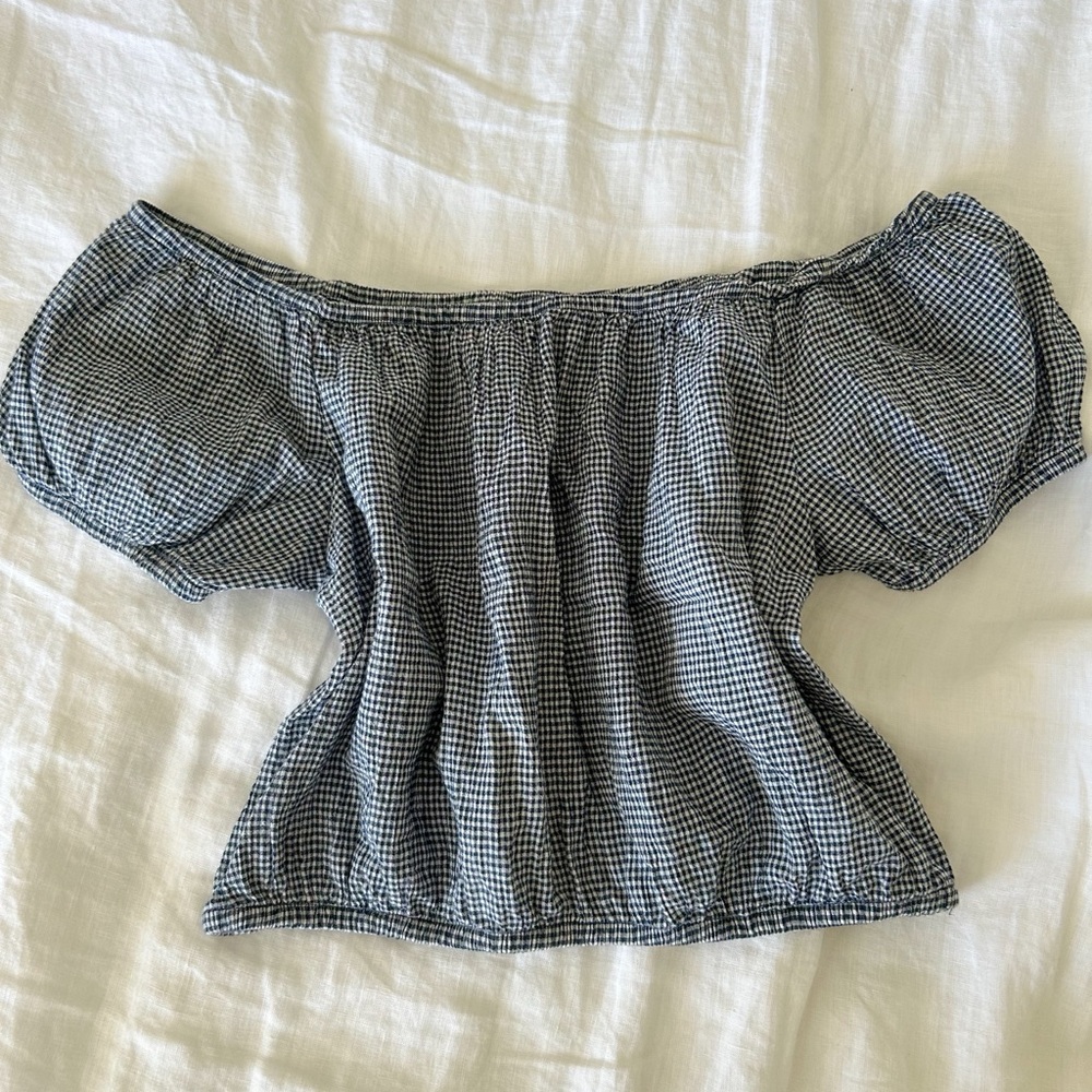 American eagle outfitters crop blouse
